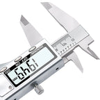 0-150mm Vernier Caliper Stainless Steel LCD Digital Caliper 6 inch Instrument Depth Measuring Tools by