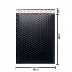 50pcs Black Double-Sided Bubble Packaging Bag Self Adhesive Mailing Bag Express Packaging Bag Clothing Packaging Bag
