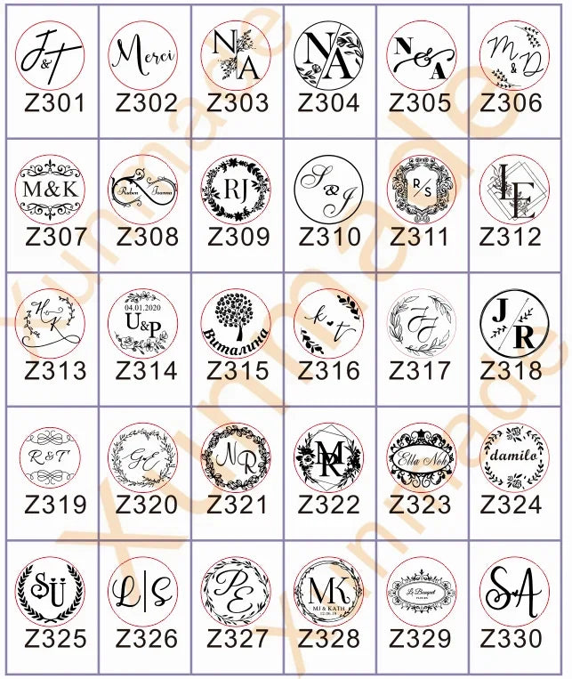 Customize Embossing Stamp Wedding Monogram Embosser Stamp,Personalized 2 initials Embosser Stamp,Wedding gift,hand held embosser