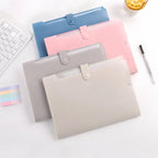 Accordion File Folder Waterproof 8 Pocket Document Organizer A4 Expanding File Folder for Office School Paper Storage Supplies