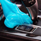 Car Cleaning Gel - Magic Dust Remover for Auto Interior & Keyboard, Reusable Slime Mud for Detailing Tools （blue/pink）