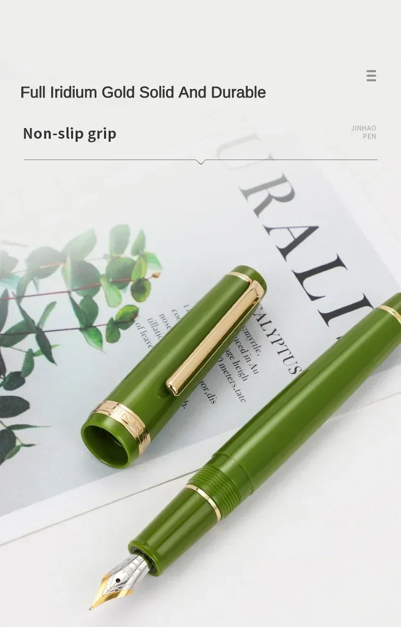 Jinhao 82 Fountain Pen New Color Luxury Elegant Pens 0.7/0.5/0.38mm Extra Fine Nib Writing Office School Supplies Stationery