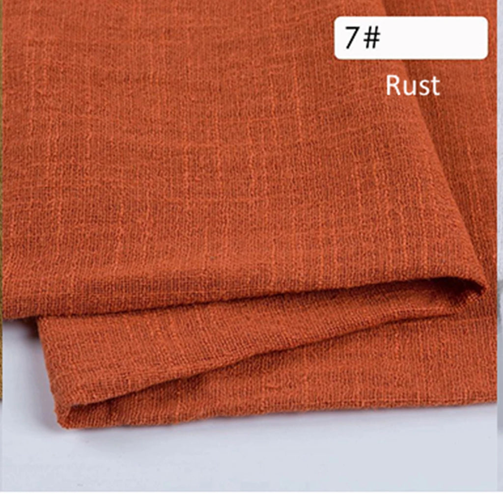 6PCS 43x43cm Dinner Table Rustic Decor Muslin Tea Towels, Birthday Decore Retro Cotton Cheesecloth, Cotton Gauze Wedding Napkins