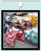 New Girls Colorful Wigs Ponytail Headbands Rubber Bands Beauty Hair Bands Headwear Kids Hair Accessories Head Band Hair Ornament