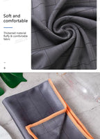 SEAMETAL Microfiber Carbon Cloth to Wipe Windows Wine Glasses Tableware Glass Cleaning Cloth Carbon Fiber Rag for Car Home Clean