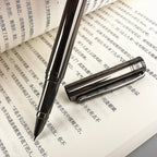 High Quality for Writing Fountain Pen 0.38mm EF Nib Stainless Steel Metal Inking Pen for Writing Signing Pen