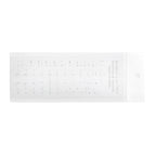Arabic Keyboard Cover Stickers for MacBook Notebook Desktop Standard Letter Stickers Matte PVC Keyboard Letters Transparent