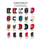 iCafilas For BOSCH-s Machine Tassimo Reusable Pods Coffee Capsule Filters Capsule Cup Silicone Lid Bean Pod Manufacturer