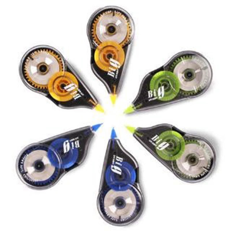 3 Pcs/box Transparent Correction Tape Student Large Capacity Correction Tape School Supplies Cute School Supplies Kawaii Office