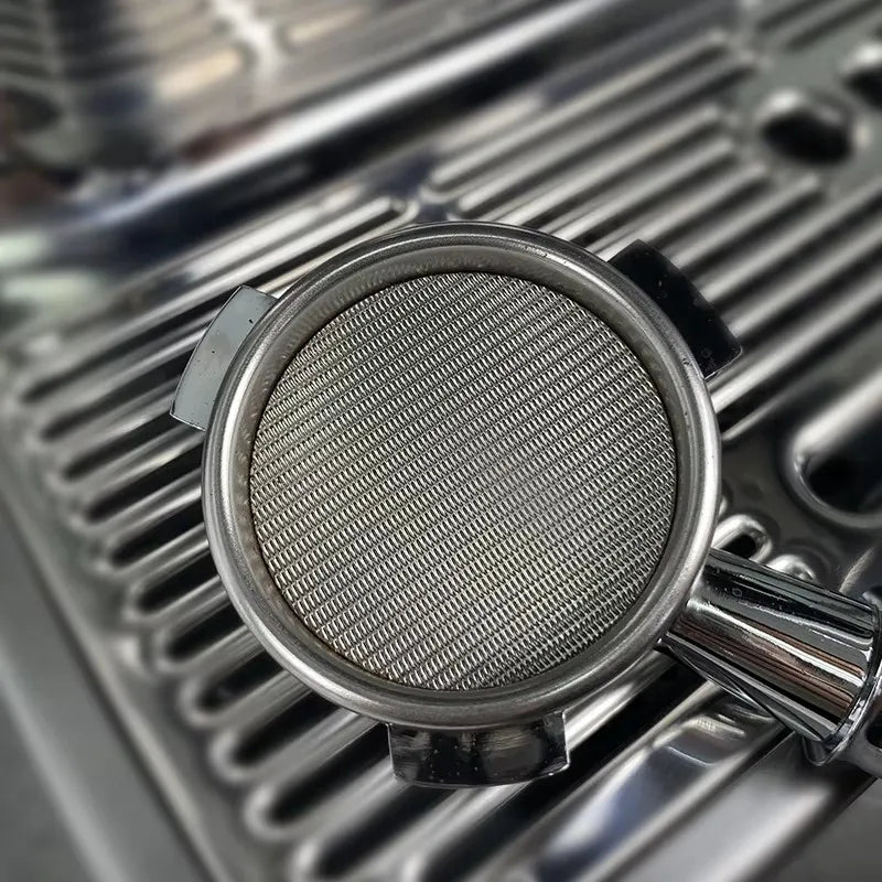 Coffee Puck Screen Fit 51mm 53.5mm 58.5mm Reusable Ground Filter Mesh Heat Resistant Metal For Espresso Accessories Barista Tool