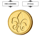 Plant Wax Stamp Seal Wax Print Thick Copper Head Carved Sealing Tool Holiday Party Invitation Letter Wedding Decorative