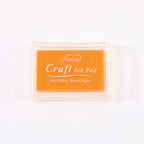 Ink Pad Ink Stamp Pad for DIY Craft Rubber Self Inking Roller Stamps Stationery Album for Scrapbooking Paper Decoration