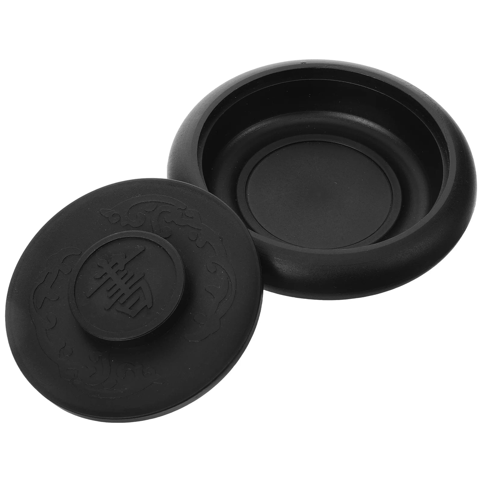 Exquisite Chinese Lidded Grinding Inkslab for Painting Writing Ink Preservation Ink Stone