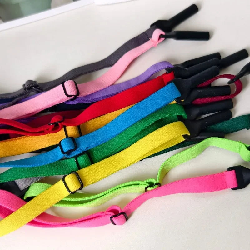 Adjustable Elastic Strap For Sports Glasses, Anti-Slip Band For Glasses, Safe Grip For Basketball, Running, Outdoor Activities