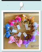 New Girls Colorful Wigs Ponytail Headbands Rubber Bands Beauty Hair Bands Headwear Kids Hair Accessories Head Band Hair Ornament