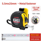 Tajima steel rubber coated non-slip steel tape measure 2 m 3.5 m 5 m 7.5 m Wear resistant tape