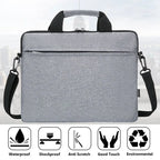Universal Laptop Sleeve Case Shockproof Large Capacity Laptop Handbag Ultra Thin Business Notebook Cover Tablet Protective Pouch