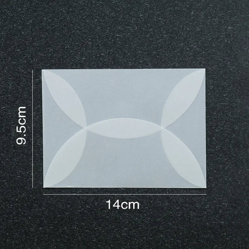50pcs/lot Blank Translucent Envelope for Invitations Postcards European Giftbox Message Card Letters Business Wedding Envelopes
