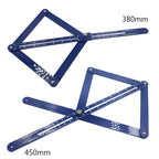Upgraded Angle Gauge Protractor Corner Angle Finder Square Ruler Miter Woodworking Model Craft Tool Easy Operation M4YD