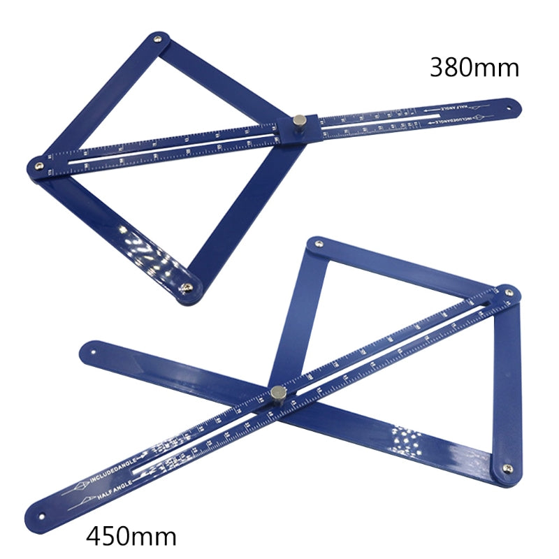 Upgraded Angle Gauge Protractor Corner Angle Finder Square Ruler Miter Woodworking Model Craft Tool Easy Operation M4YD