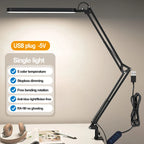 LED Desk Lamps Stepless Dimmable Led Computer Monitor Light USB Table Lamp for Office Study Reading Lighting Fixture