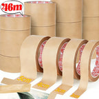 Self Adhesive Kraft Paper Tapes Waterproof Tearable Shipping Packaging Tape Home Office Industrial Painting Framing Fixed Tape