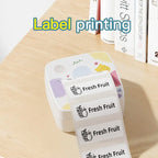 Dolewa D2 Label Maker Printer Portable Printer Thermal Paper Printer Label Sticker Paper Printer for Photo Printing