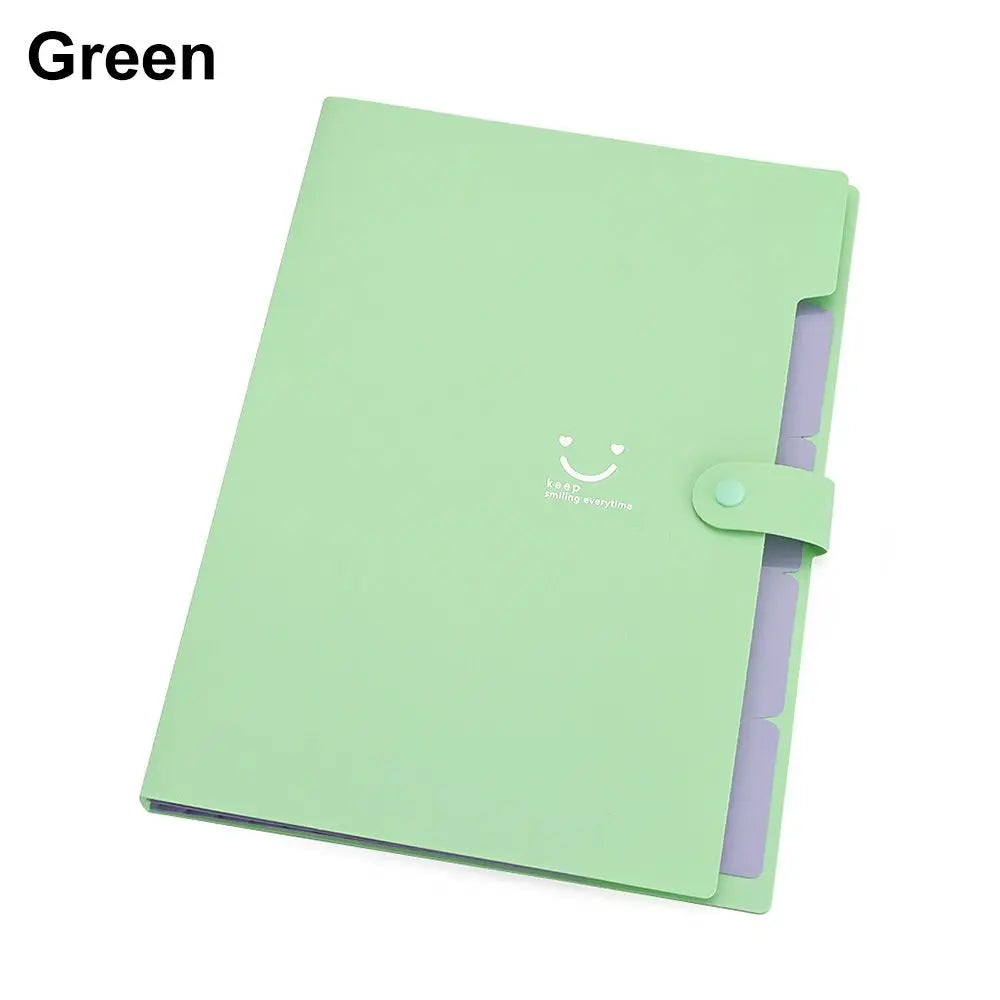 PVC A4 Quick Labor Folder New Suspended Type with Hook Filing Cabinet Dividers A4 Color Random Hanging File Folders School