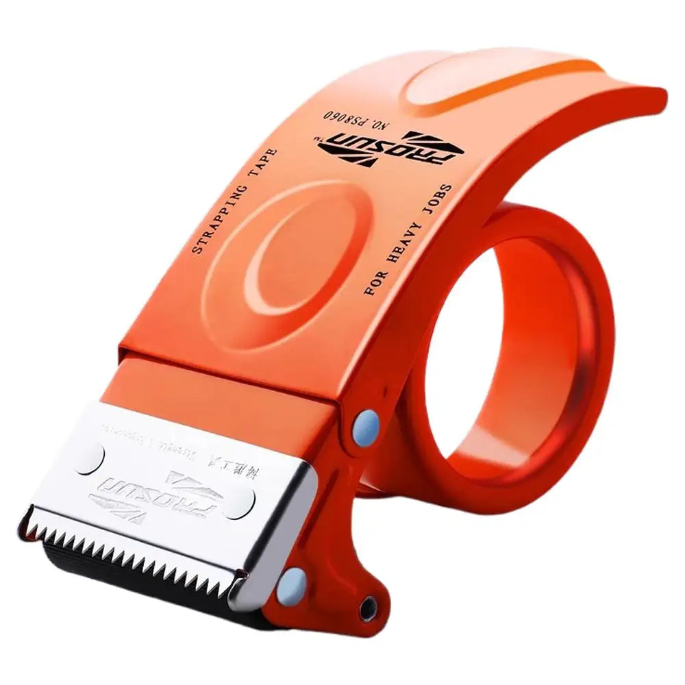 Metal Packing Tape Dispenser 2inch Wide Tape Dispensers, Wide Packing Packaging Sealing Tape Cutter with Safety Protection
