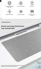 Cotton and Linen Rubber XXL Mouse Pad Gaming MousePad Large Desk Mat Gaming PC Desk Mat Keyboard Pad Computer Desk Pad