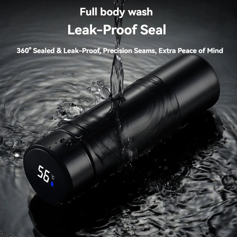 500ML Intelligent Temperature Thermos Bottle Sports Water Cup Car Insulated Cup Keeps Cold and Heat Thermal Mug Vacuum Flasks