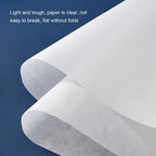 White Tracing Paper Roll 23m Light Permeable Transparency Pattern Paper Smooth Drafting Paper Draft Design Work