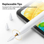 For Apple Pencil For iPad Air 11 M4 M3 M2 5 4 A16 Pro 13 11th M5 12.9 Stylus Pen 10 9 9th 10th Gen Mini 6 7 Bluetooth Touch Pens