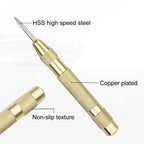 Automatic Center Punch 130MM Strong Adjustable Spring Loaded Drill Tool Woodworking Mental Puncher Loaded Marker Hand Tools