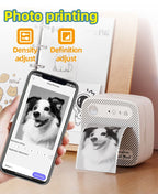 DOLEWA B3 Portable Mini Printers Wireless Bluetooth Inkless Sticker Maker Printer Tag Price Machine for Office School Kitchen