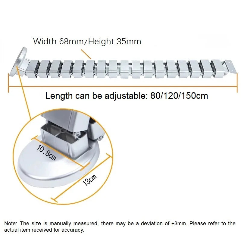 Wire Spine Cable Sleeve Under Desk Cable Tray Wire Management Workstation Snake Wire Organizer Management Cleaning Pipe Conduit