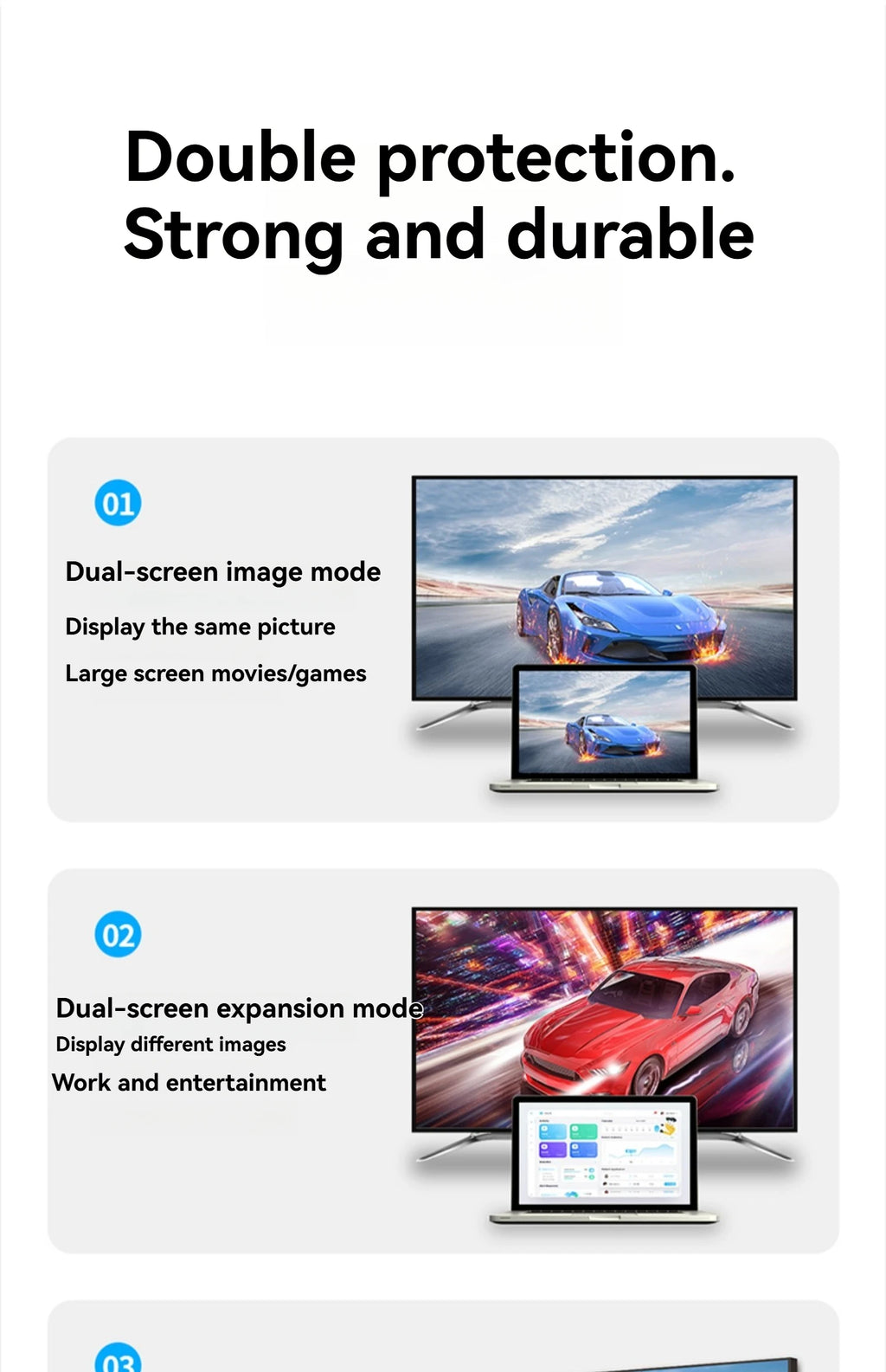 MINGCVIL 48Gbps HDMI-compatible Cable 8K 60Hz 1m 2m 3m 5m HDMI-compatible 2.1 Cable 4K 120Hz HDR 3D Effect Video for HDTV PC