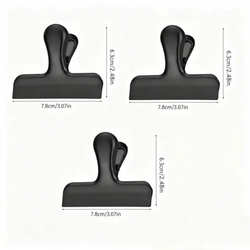 1/3/6PCS Multi-function Light Luxury Vintage Binder Metal Planner Clip Color Clamp Office Decorative Supply School Stationery