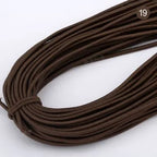 2mm Colorful High-Quality Round Elastic Band Round Elastic Rope Rubber Band Elastic Line DIY Sewing Accessories 5meters