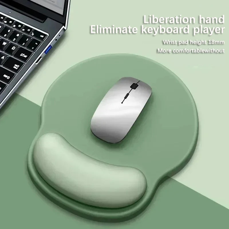 Gradient color mouse pad comfortable wrist rest non-slip mouse pad soft mouse pad wrist rest computer desktop mouse pad