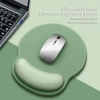 Gradient color mouse pad comfortable wrist rest non-slip mouse pad soft mouse pad wrist rest computer desktop mouse pad