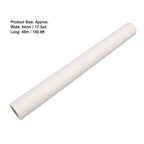 Drafting Paper 18in 44cm Wide Tracing Paper Roll White High Transparency Clear Ink Absorption Pattern Paper for Sewing Drafting