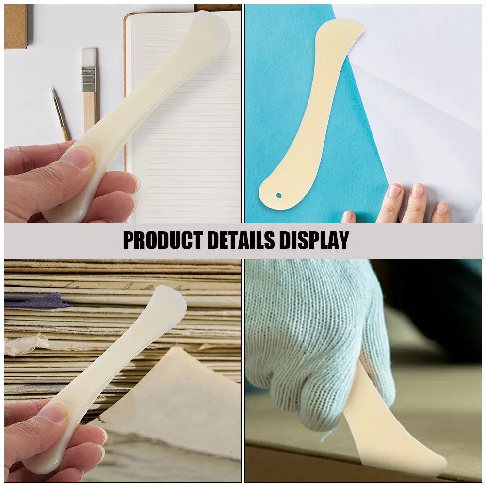 5Pcs Bone Folder Letter Opener Plastic Paper Creaser Tool Paper Folding Office Home Craft Supplies Bone Folder