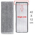 Replace Mop Head Microfiber Replacement Head Floor Cleaning Cloth Pads Flat Squeeze Hand Free Wringing Tools for Home, Kitchen