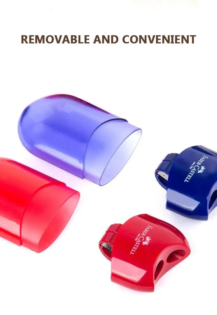 Faber Castell Pencil Sharpener Kawaii Single/Double Hole Pencil Cutter Sacapuntas Stationery Kids School Supplies Back to School
