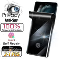 Self Repair Privacy Film For Samsung Galaxy S26 S25 S24 S23 Ultra S22 S21 S20 Plus  Anti-Spy Screen Protector Note 20 10 S10 5G