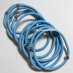 10PCS New Girls Elastic Hair Rubber Bands Kids Headbands Women Hair Tie Hair Gum Ponytail Hair Holders Hair Accessories