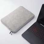 PU sheepskin leather fabric Waterproof Leather 9.7-15.6 inch Tablet PC Carrying Case Protective  Notebook Shockproof Cover