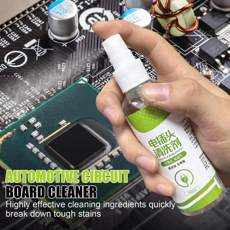 100ml Electrical Cleaner Fast-Drying Electronic Cleaner Safety Aerosol Spray Industrial Equipment Degreaser Liquid For Car Plugs