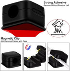 Magnetic Cable Clip Winder Holder Adhesive Wire Keeper Cord Cable Organizer USB Charging Cables Winder for Office Desktop Home